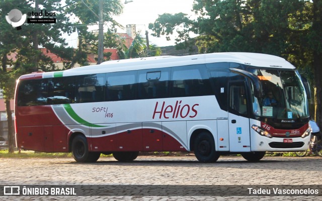 Helios Coletivos e Cargas 416 na cidade de Carazinho, Rio Grande do Sul, Brasil, por Tadeu Vasconcelos. Número da foto: #12402562.