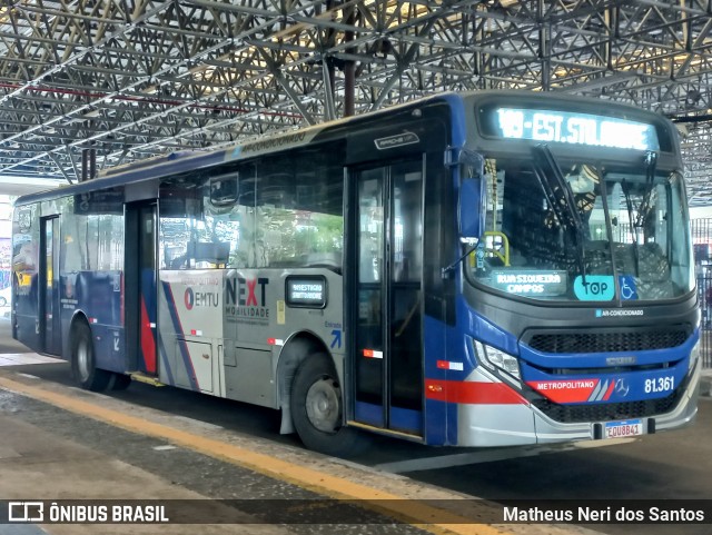 Next Mobilidade - ABC Sistema de Transporte 81.361 na cidade de Santo André, São Paulo, Brasil, por Matheus Neri dos Santos. Número da foto: #12402207.