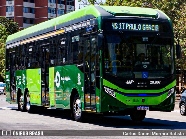 HP Transportes Coletivos 20.807 na cidade de Goiânia, Goiás, Brasil, por Carlos Daniel Moreira Batista. Número da foto: #12404156.