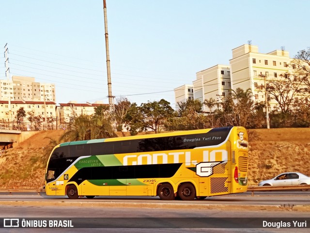 Empresa Gontijo de Transportes 23045 na cidade de Contagem, Minas Gerais, Brasil, por Douglas Yuri. Número da foto: #12402833.