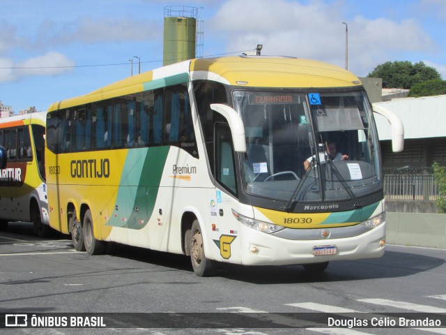 Empresa Gontijo de Transportes 18030 na cidade de Belo Horizonte, Minas Gerais, Brasil, por Douglas Célio Brandao. Número da foto: #12403905.