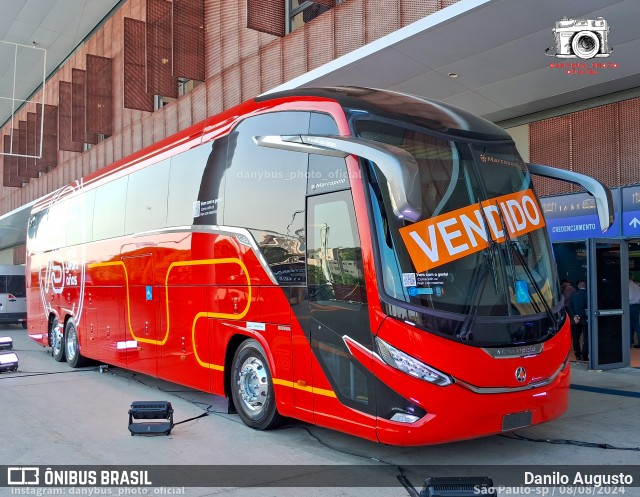 Marcopolo G8 1350 na cidade de São Paulo, São Paulo, Brasil, por Danilo Augusto. Número da foto: #12403740.