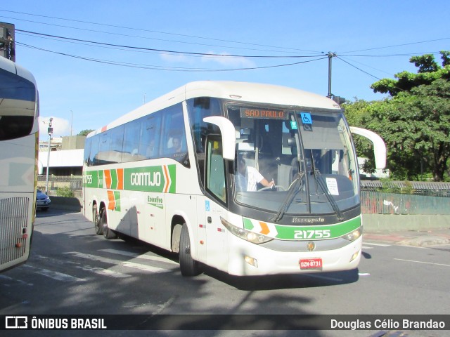 Empresa Gontijo de Transportes 21755 na cidade de Belo Horizonte, Minas Gerais, Brasil, por Douglas Célio Brandao. Número da foto: #12403298.