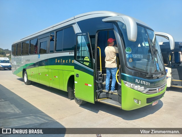 Turin Transportes RJ 678.011 na cidade de Duque de Caxias, Rio de Janeiro, Brasil, por Vitor Zimmermann.. Número da foto: #12402202.