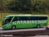 Auto Viação Catarinense 3406 na cidade de Garuva, Santa Catarina, Brasil, por Murilo Francisco Ferreira. Número da foto: #:id.
