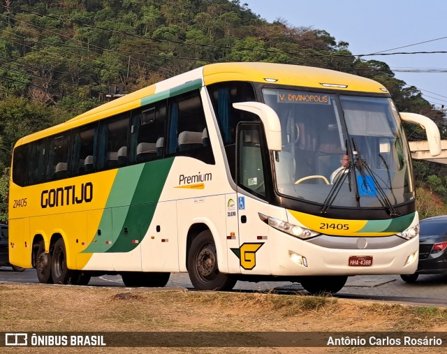 Empresa Gontijo de Transportes 21405 na cidade de Juiz de Fora, Minas Gerais, Brasil, por Antônio Carlos Rosário. Número da foto: #12404960.