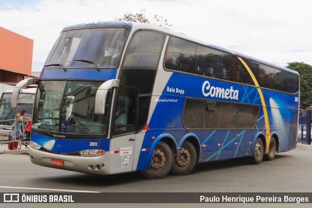 Viação Cometa 2011 na cidade de Rio de Janeiro, Rio de Janeiro, Brasil, por Paulo Henrique Pereira Borges. Número da foto: #12406025.