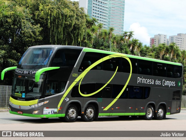 Expresso Princesa dos Campos 6201 na cidade de Curitiba, Paraná, Brasil, por João Victor. Número da foto: #12406011.