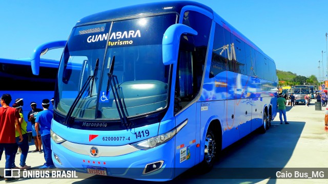 Expresso Guanabara 1419 na cidade de Duque de Caxias, Rio de Janeiro, Brasil, por Caio Bus_MG. Número da foto: #12404580.