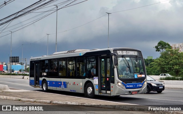 Sambaíba Transportes Urbanos 2 1364 na cidade de São Paulo, São Paulo, Brasil, por Francisco Ivano. Número da foto: #12405259.