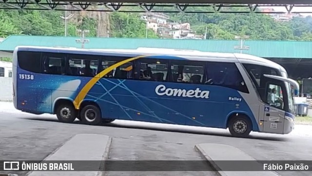 Viação Cometa 15138 na cidade de Santos, São Paulo, Brasil, por Fábio Paixão. Número da foto: #12404935.