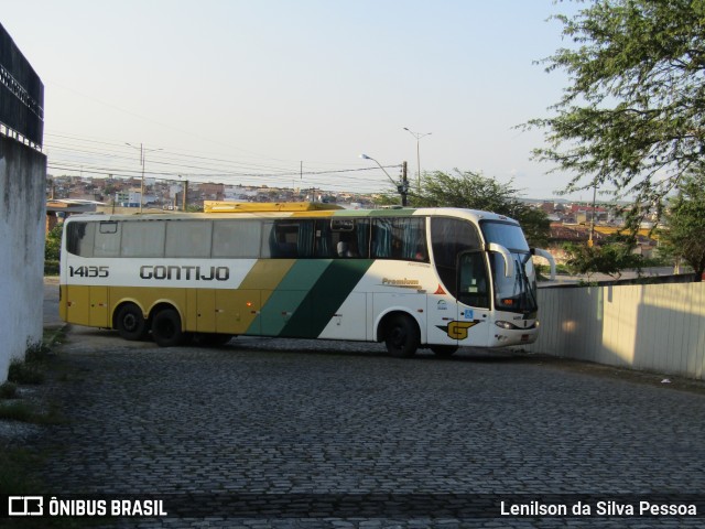 Empresa Gontijo de Transportes 14135 na cidade de Caruaru, Pernambuco, Brasil, por Lenilson da Silva Pessoa. Número da foto: #12405588.