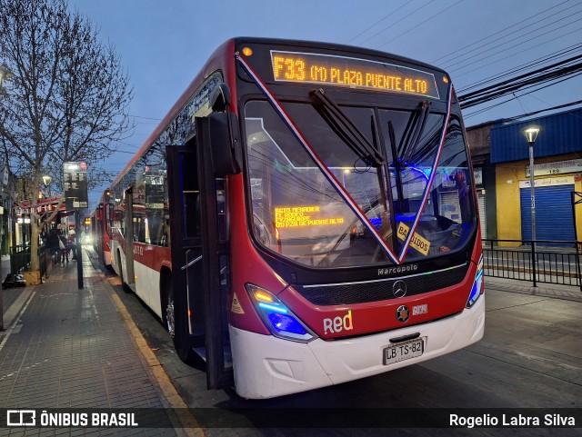 Buses Omega 6034 na cidade de Puente Alto, Cordillera, Metropolitana de Santiago, Chile, por Rogelio Labra Silva. Número da foto: #12404537.