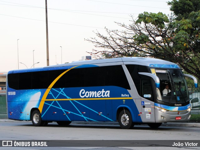 Viação Cometa 18500 na cidade de São Paulo, São Paulo, Brasil, por João Victor. Número da foto: #12405887.
