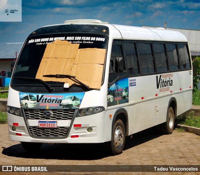 Transportes Vitória NOK1A16 na cidade de Manacapuru, Amazonas, Brasil, por Tadeu Vasconcelos. Número da foto: #12404521.