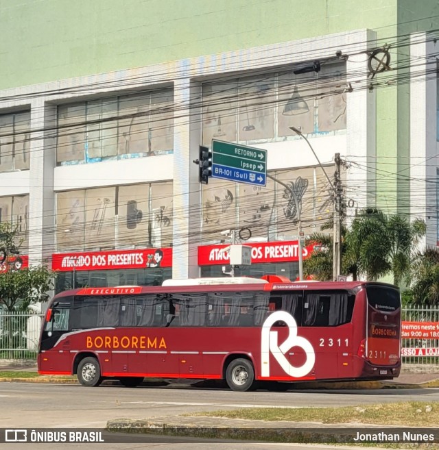 Borborema Imperial Transportes 2311 na cidade de Recife, Pernambuco, Brasil, por Jonathan Nunes. Número da foto: #12404458.