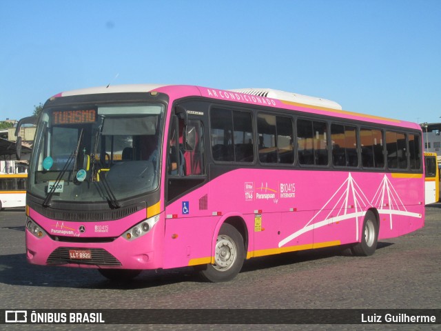 Transportes Paranapuan B10415 na cidade de Rio de Janeiro, Rio de Janeiro, Brasil, por Luiz Guilherme. Número da foto: #12405730.