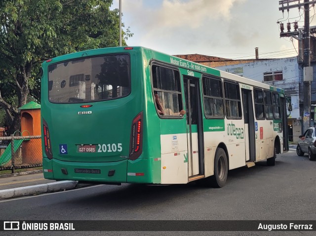 OT Trans - Ótima Salvador Transportes 20105 na cidade de Salvador, Bahia, Brasil, por Augusto Ferraz. Número da foto: #12404609.