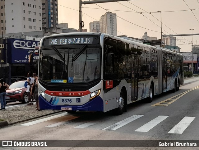 Next Mobilidade - ABC Sistema de Transporte 8376 na cidade de São Bernardo do Campo, São Paulo, Brasil, por Gabriel Brunhara. Número da foto: #12405658.