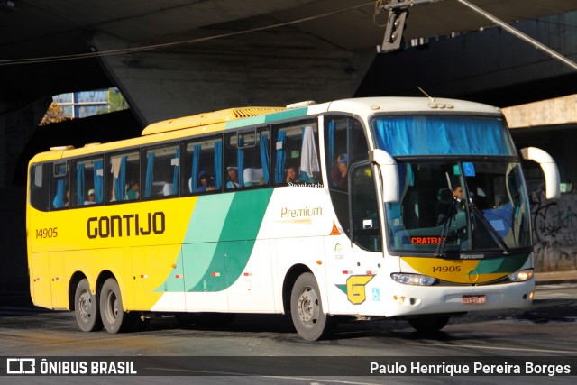 Empresa Gontijo de Transportes 14905 na cidade de Belo Horizonte, Minas Gerais, Brasil, por Paulo Henrique Pereira Borges. Número da foto: #12406056.