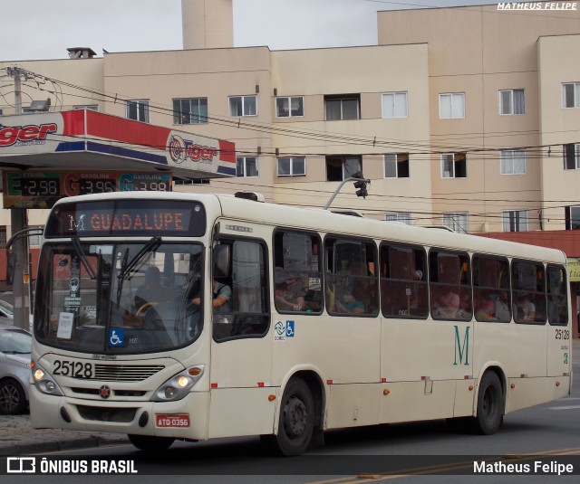 Viação Castelo Branco 25128 na cidade de Curitiba, Paraná, Brasil, por Matheus Felipe. Número da foto: #12408976.