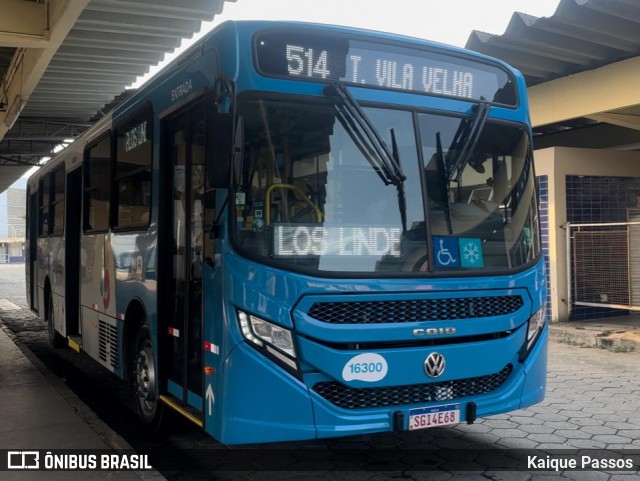 Expresso Santa Paula 16300 na cidade de Vila Velha, Espírito Santo, Brasil, por Kaique Passos. Número da foto: #12406873.