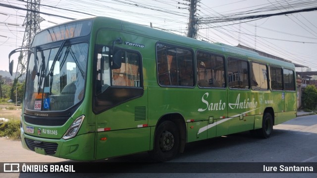 Transportes Santo Antônio RJ 161.145 na cidade de Duque de Caxias, Rio de Janeiro, Brasil, por Iure Santanna. Número da foto: #12406939.