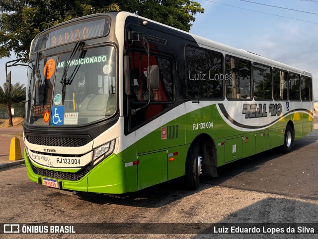 Expresso Real Rio RJ 133.004 na cidade de Niterói, Rio de Janeiro, Brasil, por Luiz Eduardo Lopes da Silva. Número da foto: #12406599.