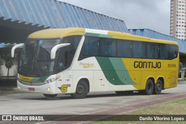 Empresa Gontijo de Transportes 19345 na cidade de Natal, Rio Grande do Norte, Brasil, por Danilo Vitorino Lopes. Número da foto: #12408728.