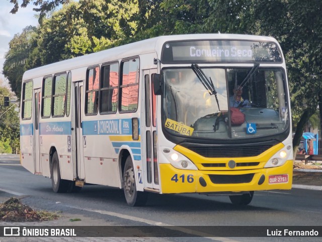 Expresso Santo Antônio 416 na cidade de Maceió, Alagoas, Brasil, por Luiz Fernando. Número da foto: #12407762.