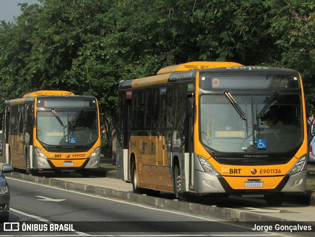 Mobi Rio E901136 na cidade de Rio de Janeiro, Rio de Janeiro, Brasil, por Jorge Gonçalves. Número da foto: #12408191.