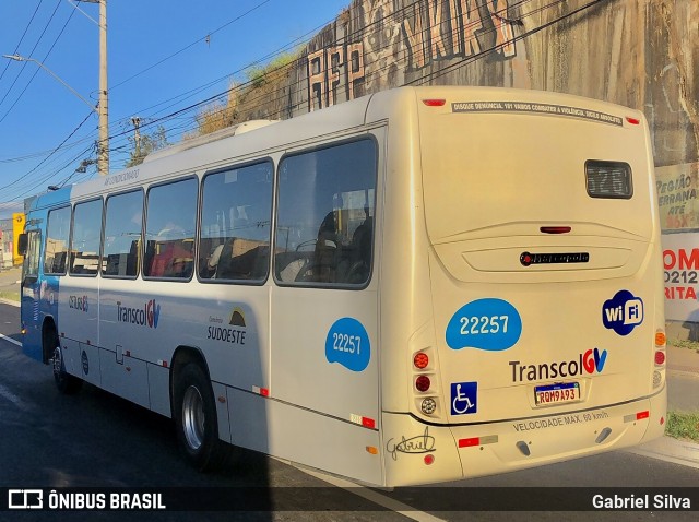 Nova Transporte 22257 na cidade de Cariacica, Espírito Santo, Brasil, por Gabriel Silva. Número da foto: #12406508.