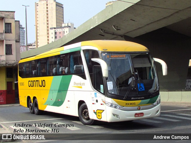 Empresa Gontijo de Transportes 19365 na cidade de Belo Horizonte, Minas Gerais, Brasil, por Andrew Campos. Número da foto: #12407594.