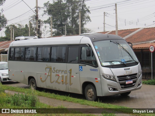 Serra Azul Turismo 104005 na cidade de Cachoeirinha, Rio Grande do Sul, Brasil, por Shayan Lee. Número da foto: #12409203.