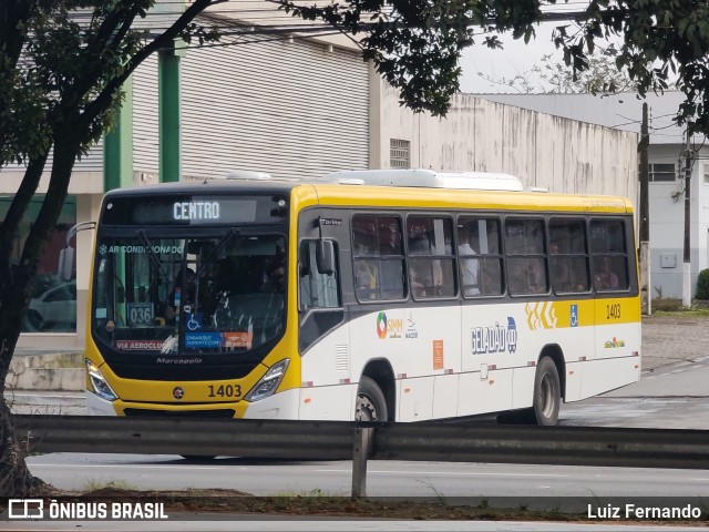 Viação Cidade de Maceió 1403 na cidade de Maceió, Alagoas, Brasil, por Luiz Fernando. Número da foto: #12407742.