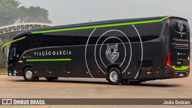 Viação Garcia 92100 na cidade de Curitiba, Paraná, Brasil, por João Dolzan. Número da foto: #12408200.