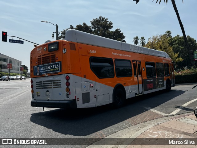 LACMTA - Los Angeles County Metropolitan Transportation Authority 5687 na cidade de Los Angeles, California, Estados Unidos, por Marco Silva. Número da foto: #12409021.