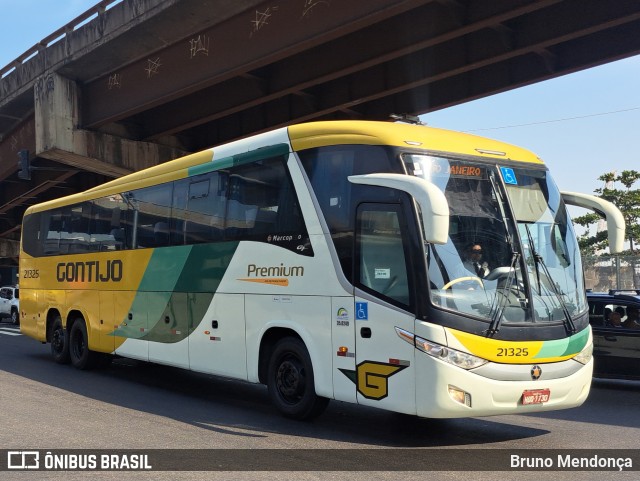 Empresa Gontijo de Transportes 21325 na cidade de Rio de Janeiro, Rio de Janeiro, Brasil, por Bruno Mendonça. Número da foto: #12407506.