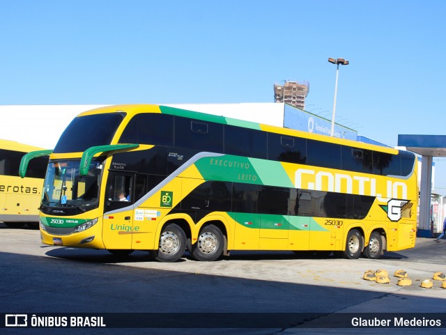 Empresa Gontijo de Transportes 25030 na cidade de Goiânia, Goiás, Brasil, por Glauber Medeiros. Número da foto: #12408956.