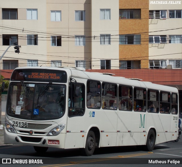 Viação Castelo Branco 25136 na cidade de Curitiba, Paraná, Brasil, por Matheus Felipe. Número da foto: #12409024.