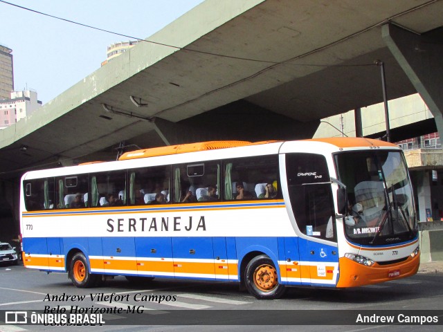 Viação Sertaneja 770 na cidade de Belo Horizonte, Minas Gerais, Brasil, por Andrew Campos. Número da foto: #12407586.