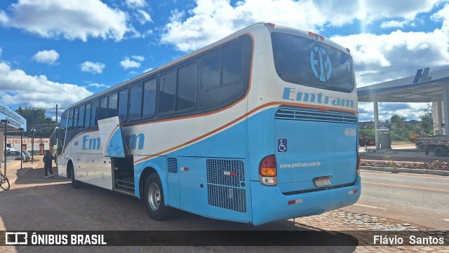 Emtram 4680 na cidade de Barra da Estiva, Bahia, Brasil, por Flávio  Santos. Número da foto: #12406731.