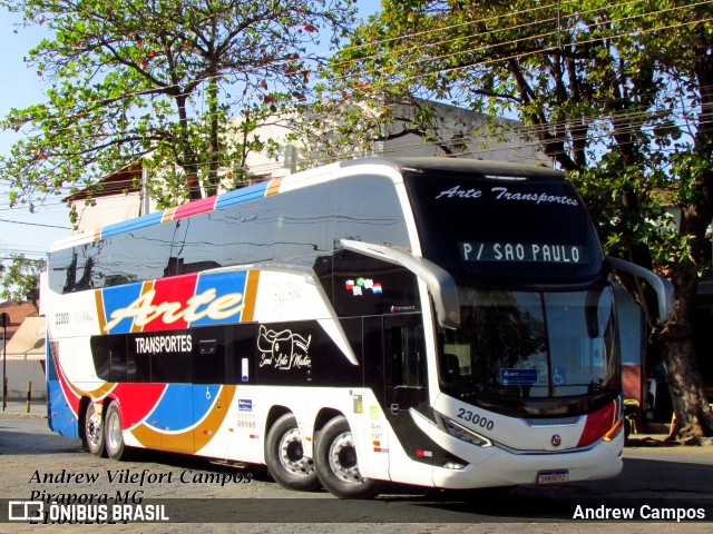 Arte Transportes e Turismo 23000 na cidade de Pirapora, Minas Gerais, Brasil, por Andrew Campos. Número da foto: #12407574.