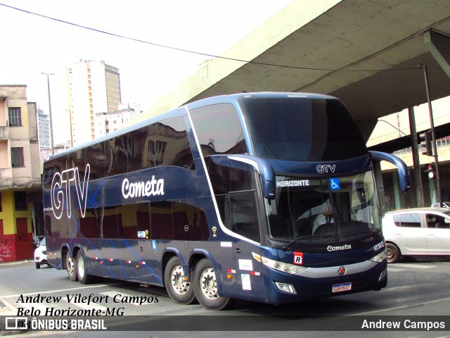 Viação Cometa 17302 na cidade de Belo Horizonte, Minas Gerais, Brasil, por Andrew Campos. Número da foto: #12407602.
