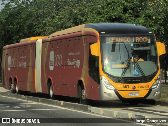 Mobi Rio E902438 na cidade de Rio de Janeiro, Rio de Janeiro, Brasil, por Jorge Gonçalves. Número da foto: #12408214.