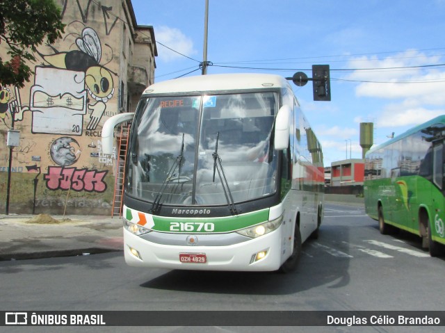 Empresa Gontijo de Transportes 21670 na cidade de Belo Horizonte, Minas Gerais, Brasil, por Douglas Célio Brandao. Número da foto: #12407955.