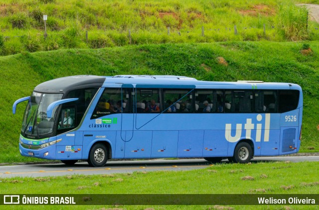 UTIL - União Transporte Interestadual de Luxo 9526 na cidade de Aparecida, São Paulo, Brasil, por Welison Oliveira. Número da foto: #12407870.