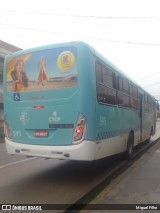 Viação Nossa Senhora Conquistadora 595 na cidade de Pelotas, Rio Grande do Sul, Brasil, por Miguel Filho. Número da foto: #12406702.