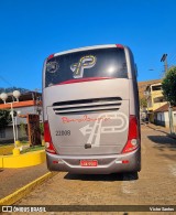 Paraibuna Transportes 22008 na cidade de Pedra Dourada, Minas Gerais, Brasil, por Victor Santos. Número da foto: #12408158.