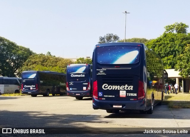 Viação Cometa 721526 na cidade de São Paulo, São Paulo, Brasil, por Jackson Sousa Leite. Número da foto: #12410750.
